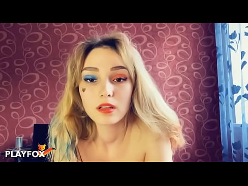 ❤️ Miwani ya ajabu ya uhalisia pepe ilinipa ngono na Harley Quinn ❤❌ ﹏